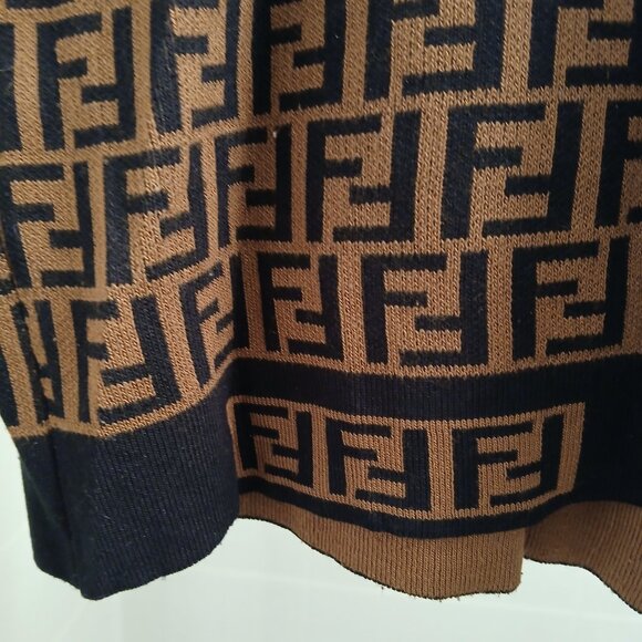 Fendi Monogram Crewneck Knit Top - Picture 6 of 8